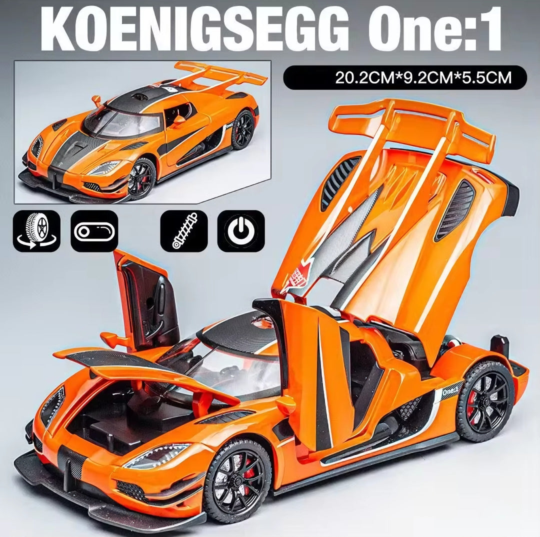Koenigsegg One: 1 (1:24 scale)