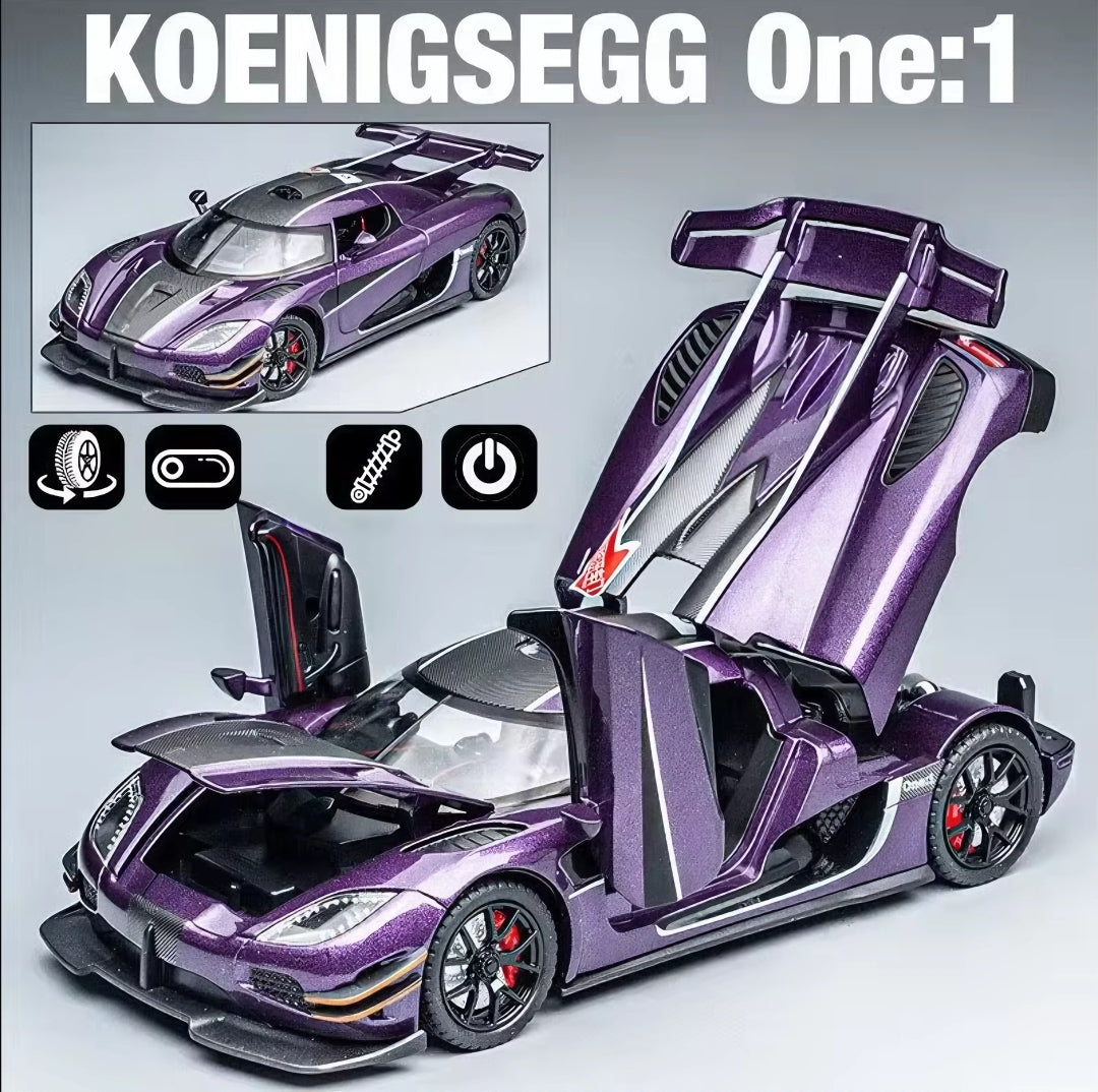 Koenigsegg One: 1 (1:24 scale)