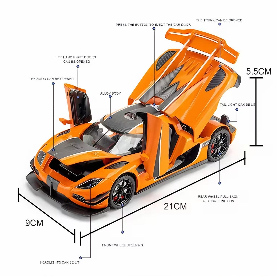 Koenigsegg One: 1 (1:24 scale)
