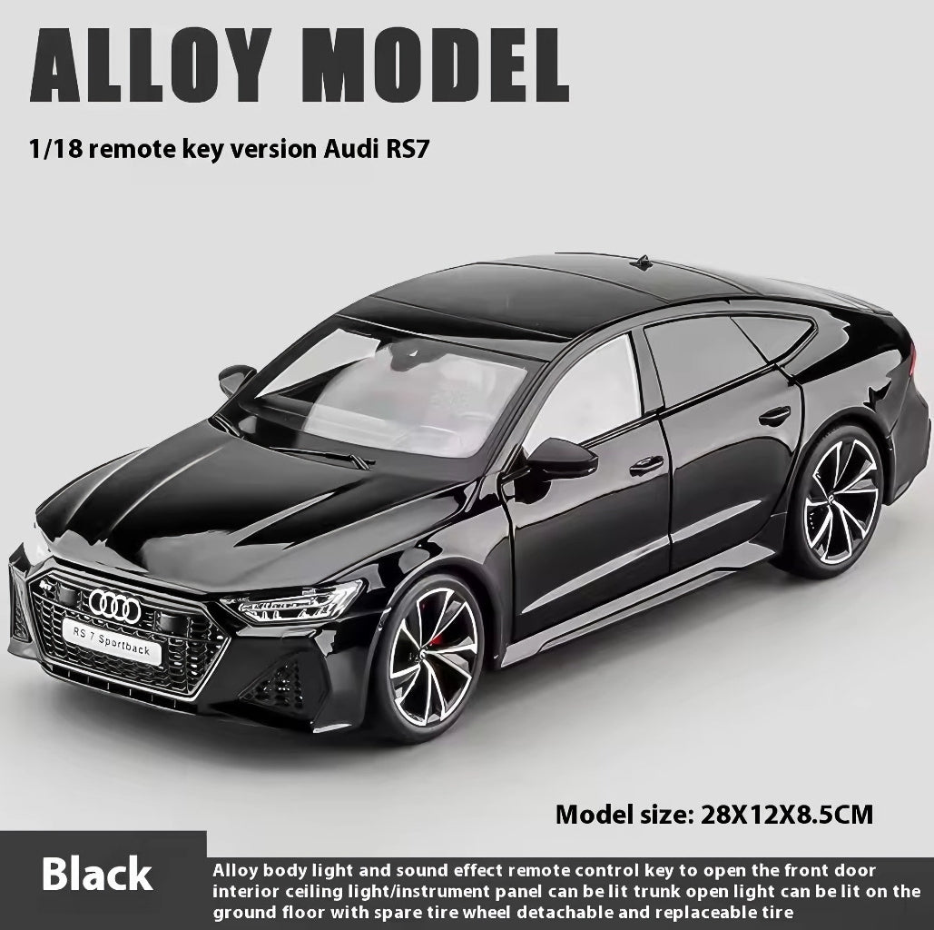 Audi RS7 With Key (1:18 Scale)