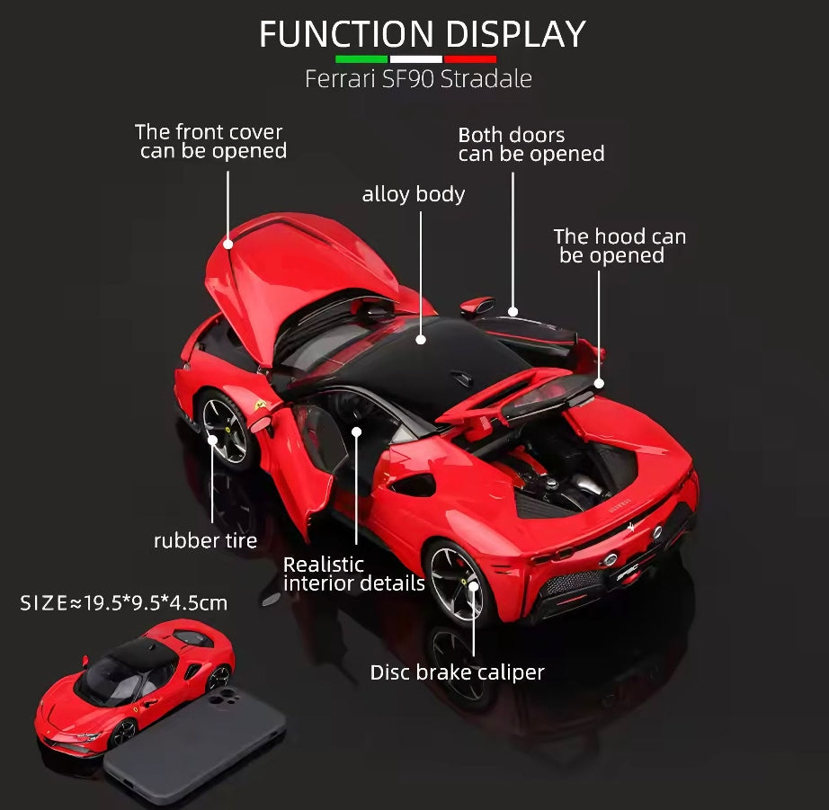 Ferrari SF90 (1:24 scale)