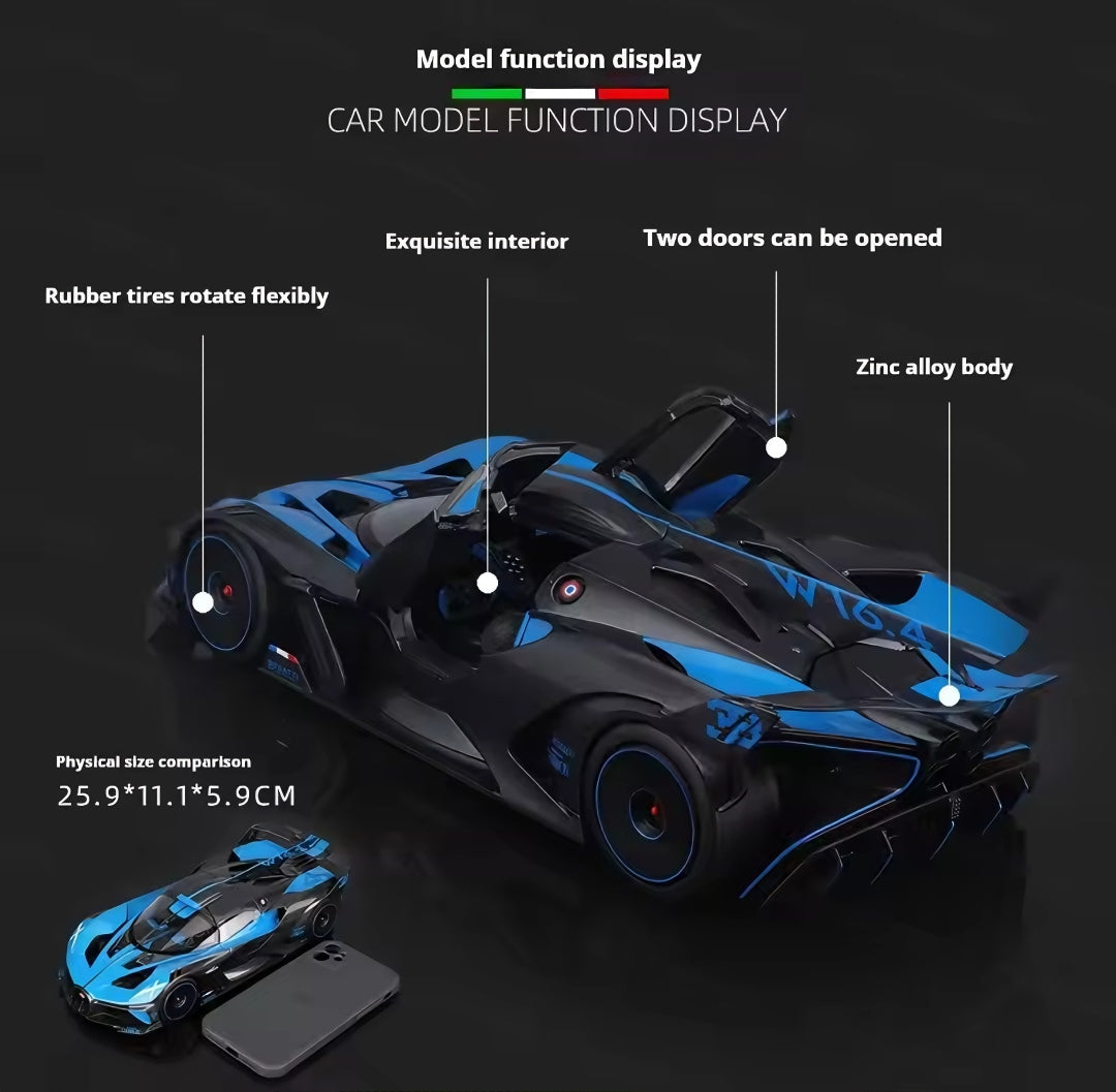 Bugatti Bolide (1:18 Scale)