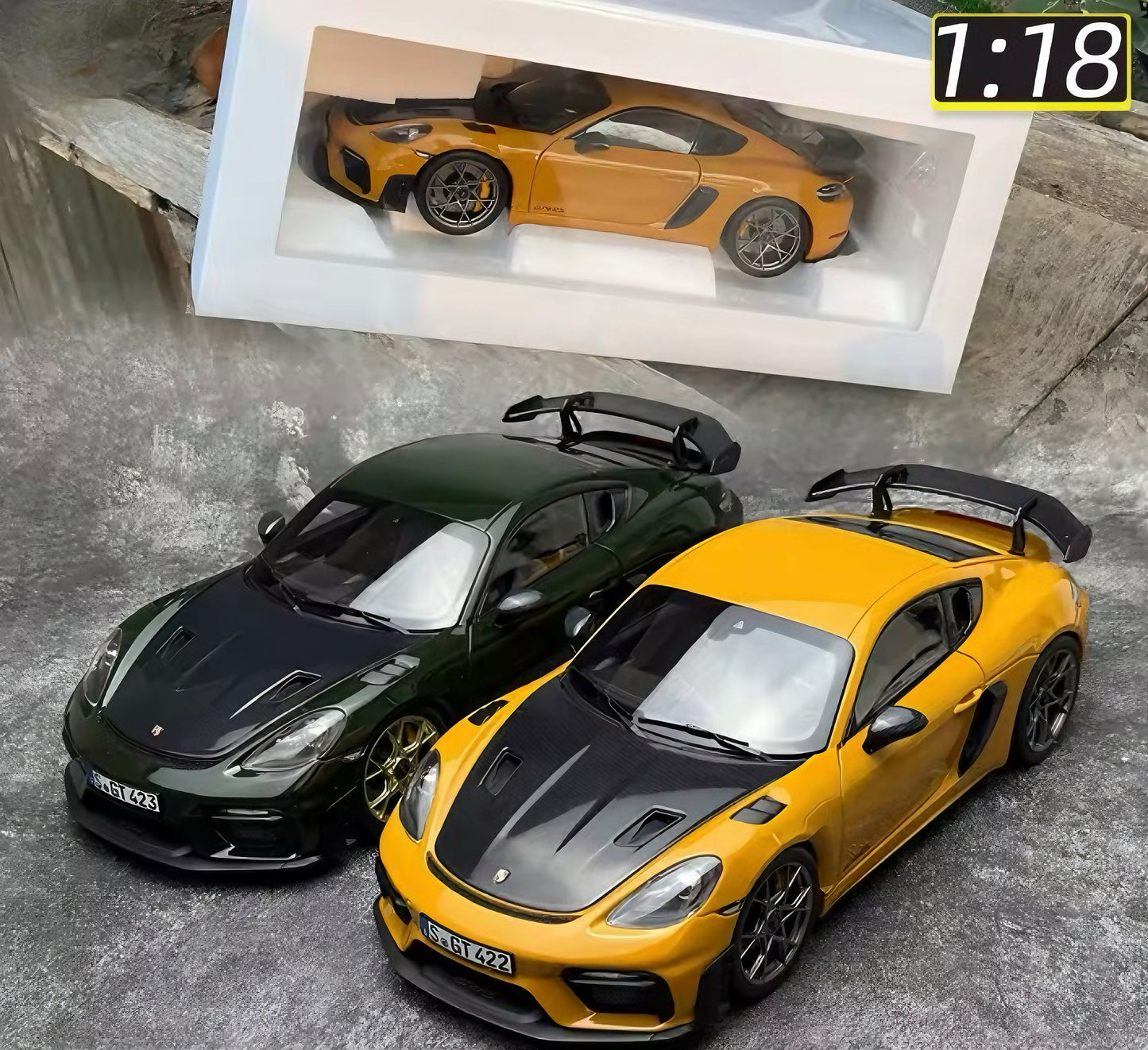 1 of 1 Limited Edition Porsche Cayman GT4RS (1:18 Scale)