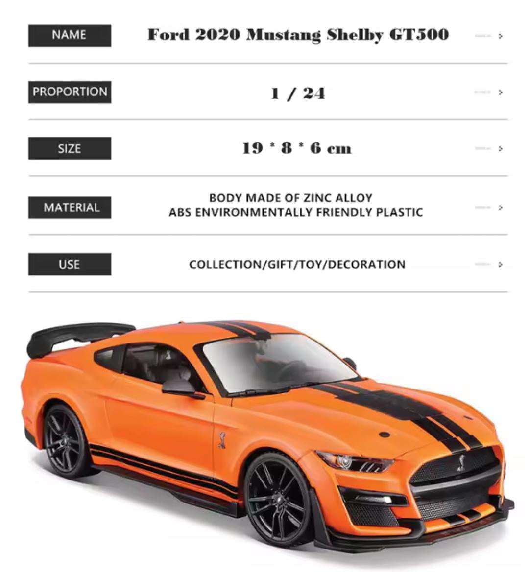 Ford Nustang Shelby GT500 (1:24 Scale)