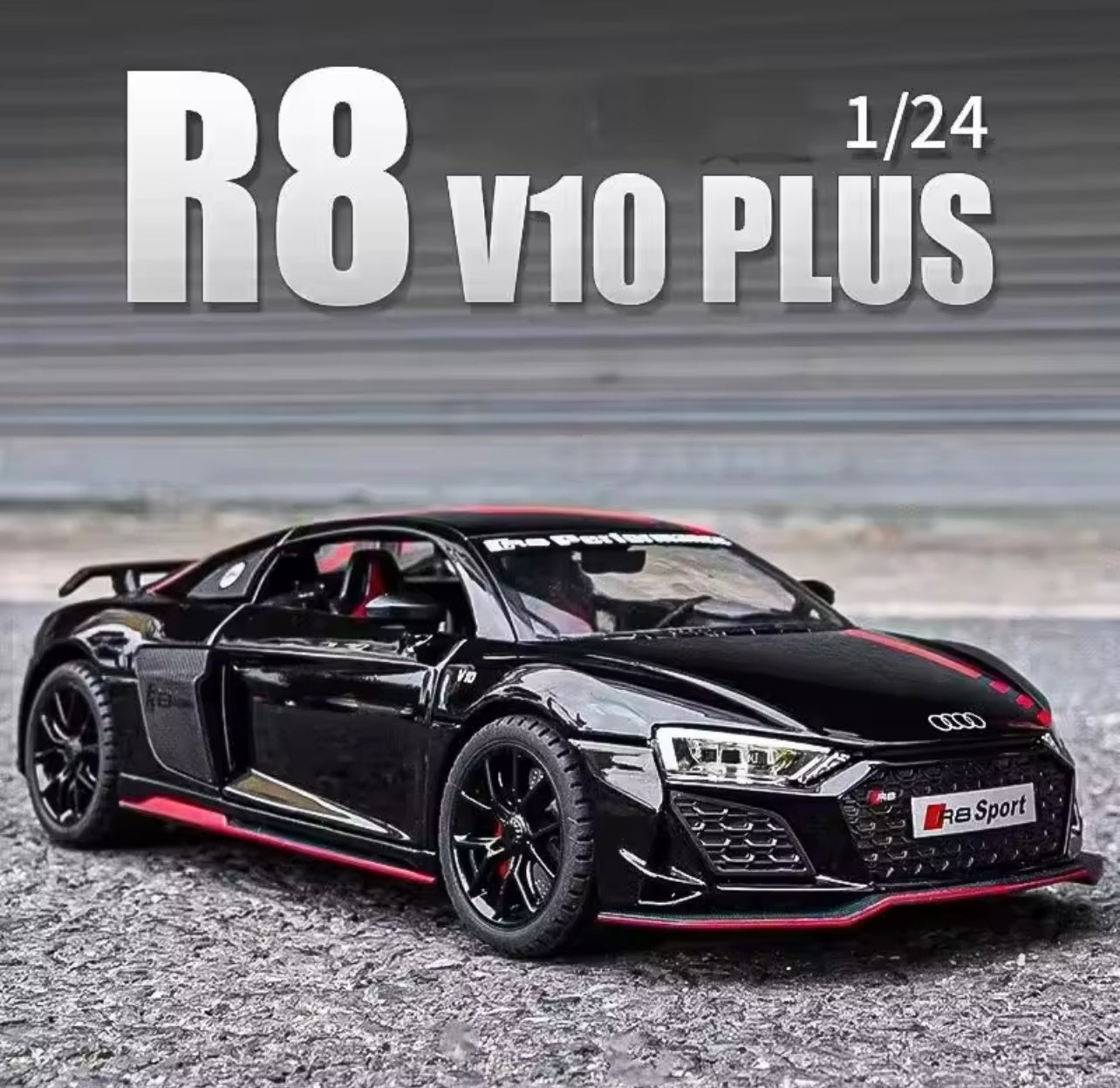 Audi R8 V10 Plus (1:24 Scale)