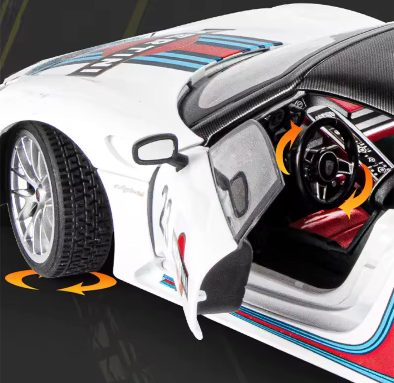 Porsche 918 Spyder (1:18 Scale)