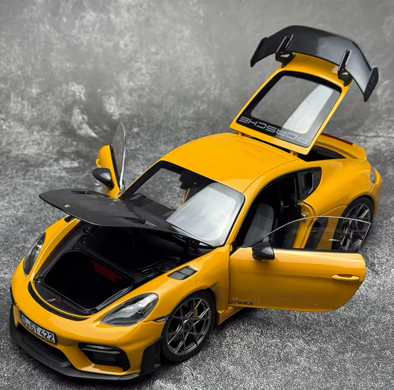 1 of 1 Limited Edition Porsche Cayman GT4RS (1:18 Scale)