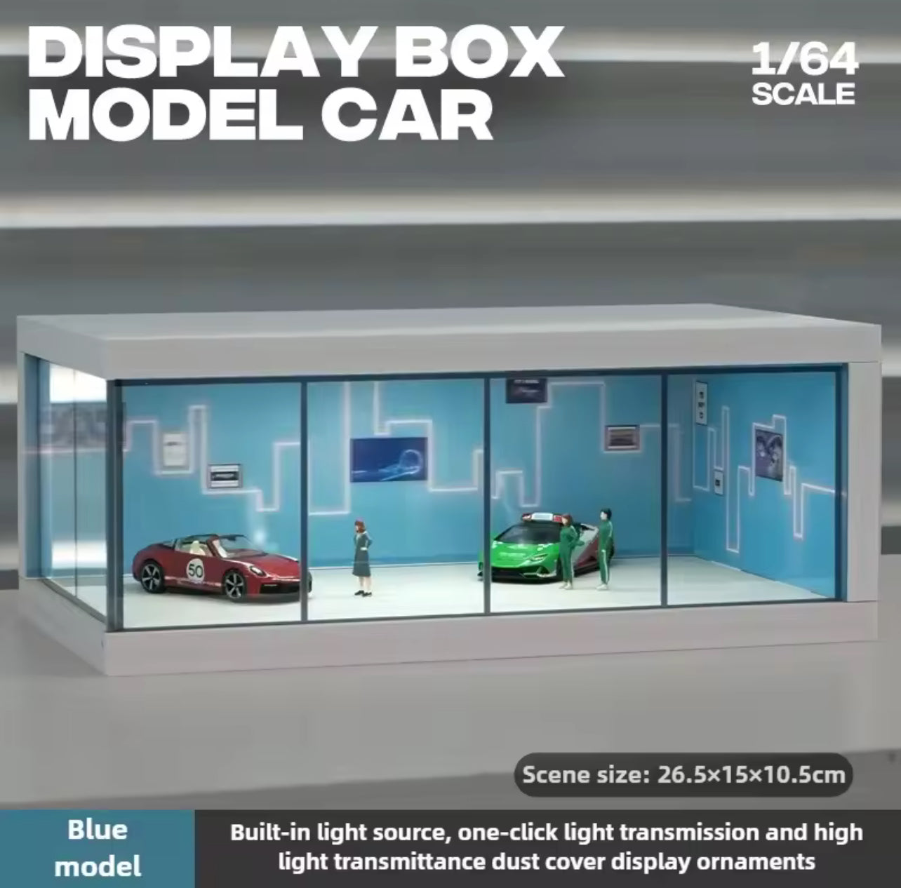 1:64 Hotwheels Lighting Showroom