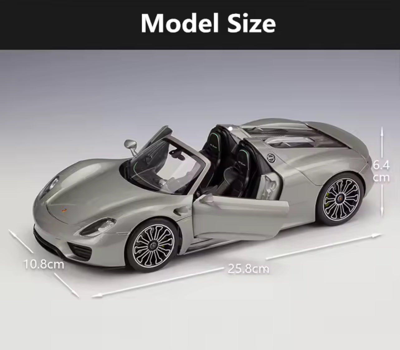 Porsche 918 Spyder (1:18 Scale)