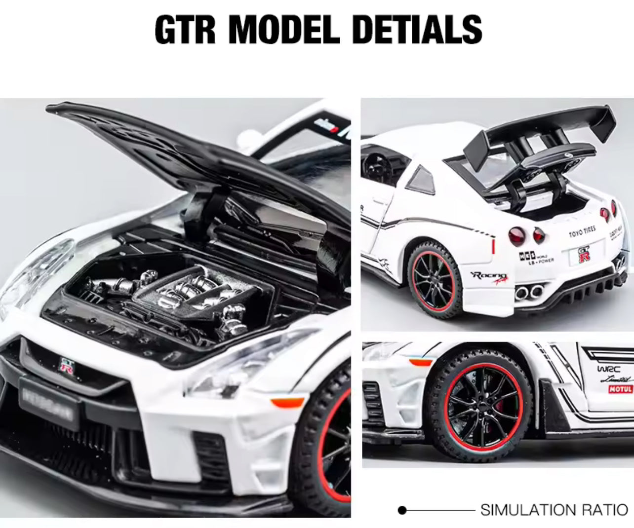 Nissan GTR R35 (1:32 Scale)