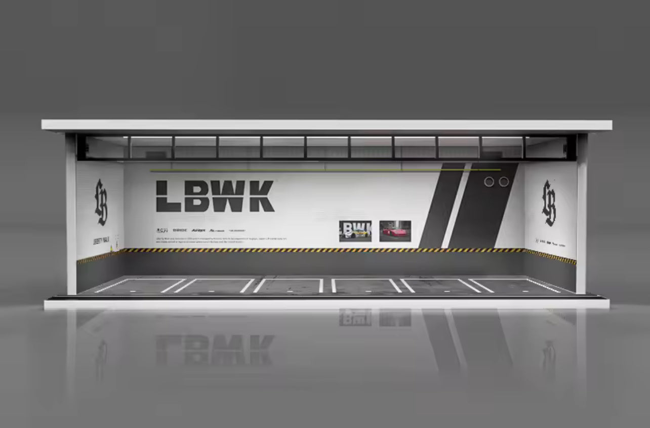 1:64 Hotwheels Sponsors Lighting Showroom