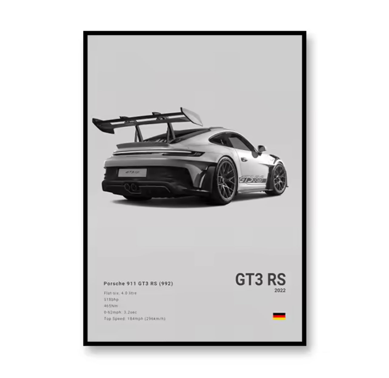 Porsche Poster (Light)