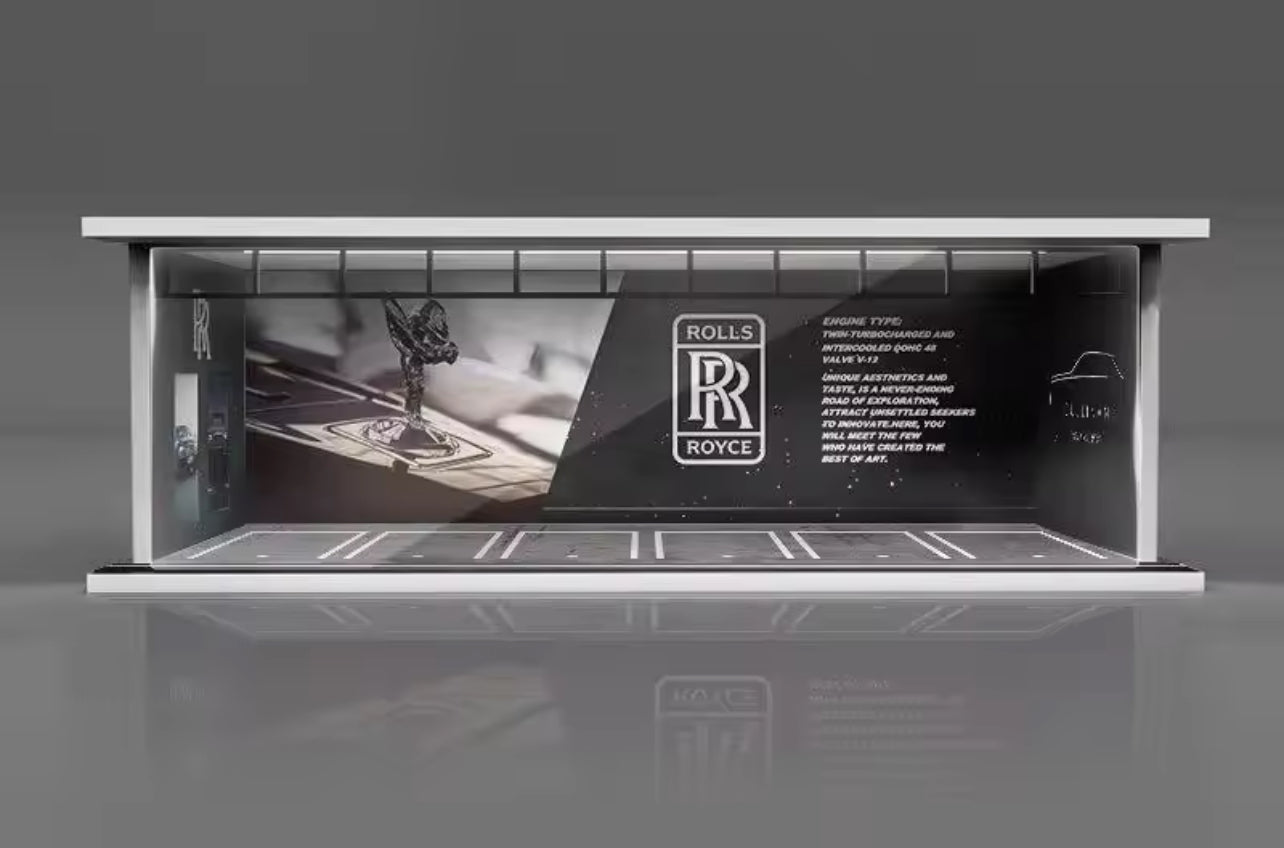 1:64 Hotwheels Sponsors Lighting Showroom