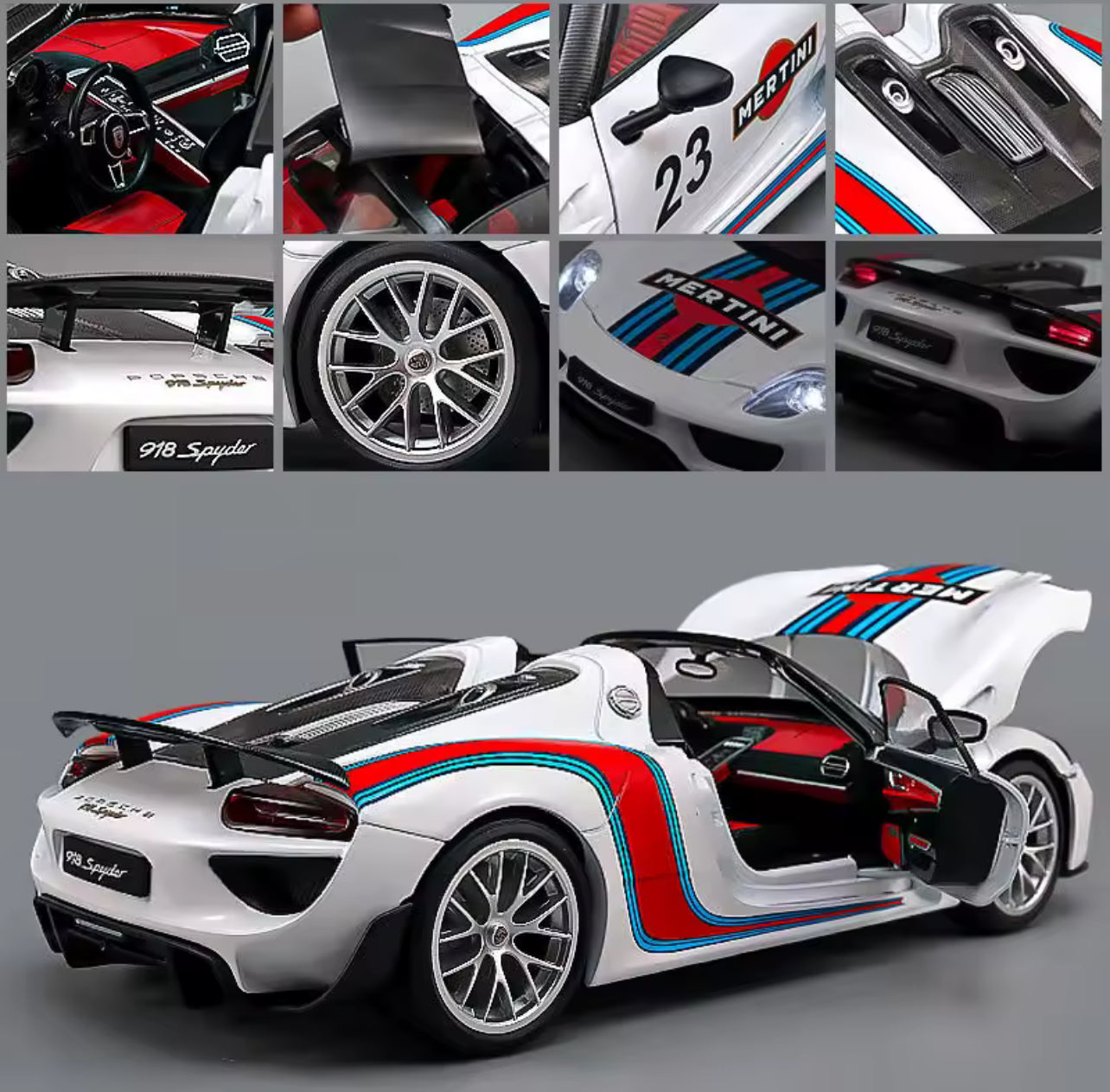 Porsche 918 Spyder (1:18 Scale)