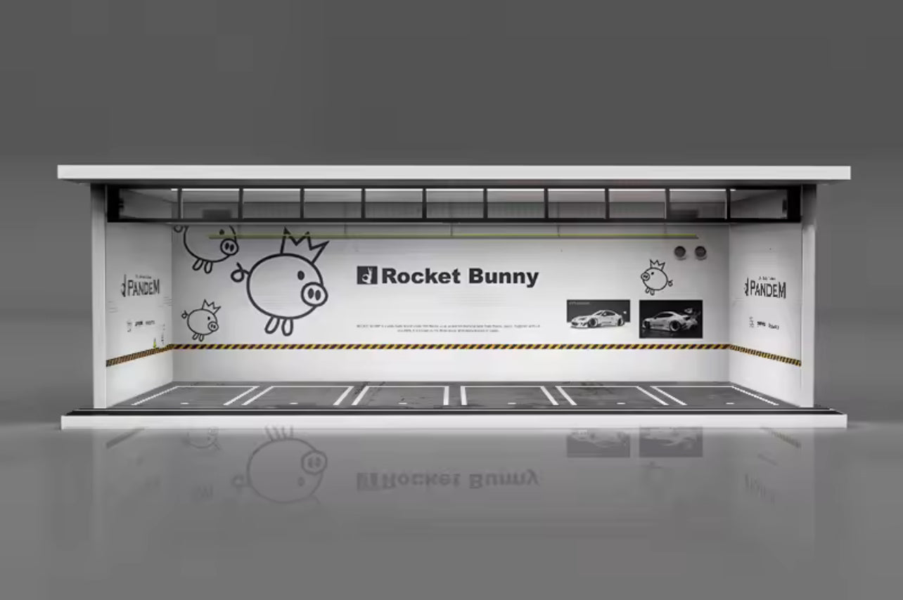 1:64 Hotwheels Sponsors Lighting Showroom