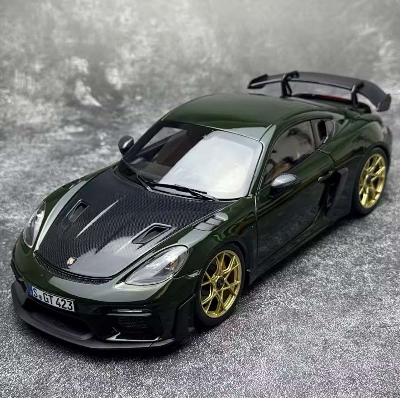1 of 1 Limited Edition Porsche Cayman GT4RS (1:18 Scale)