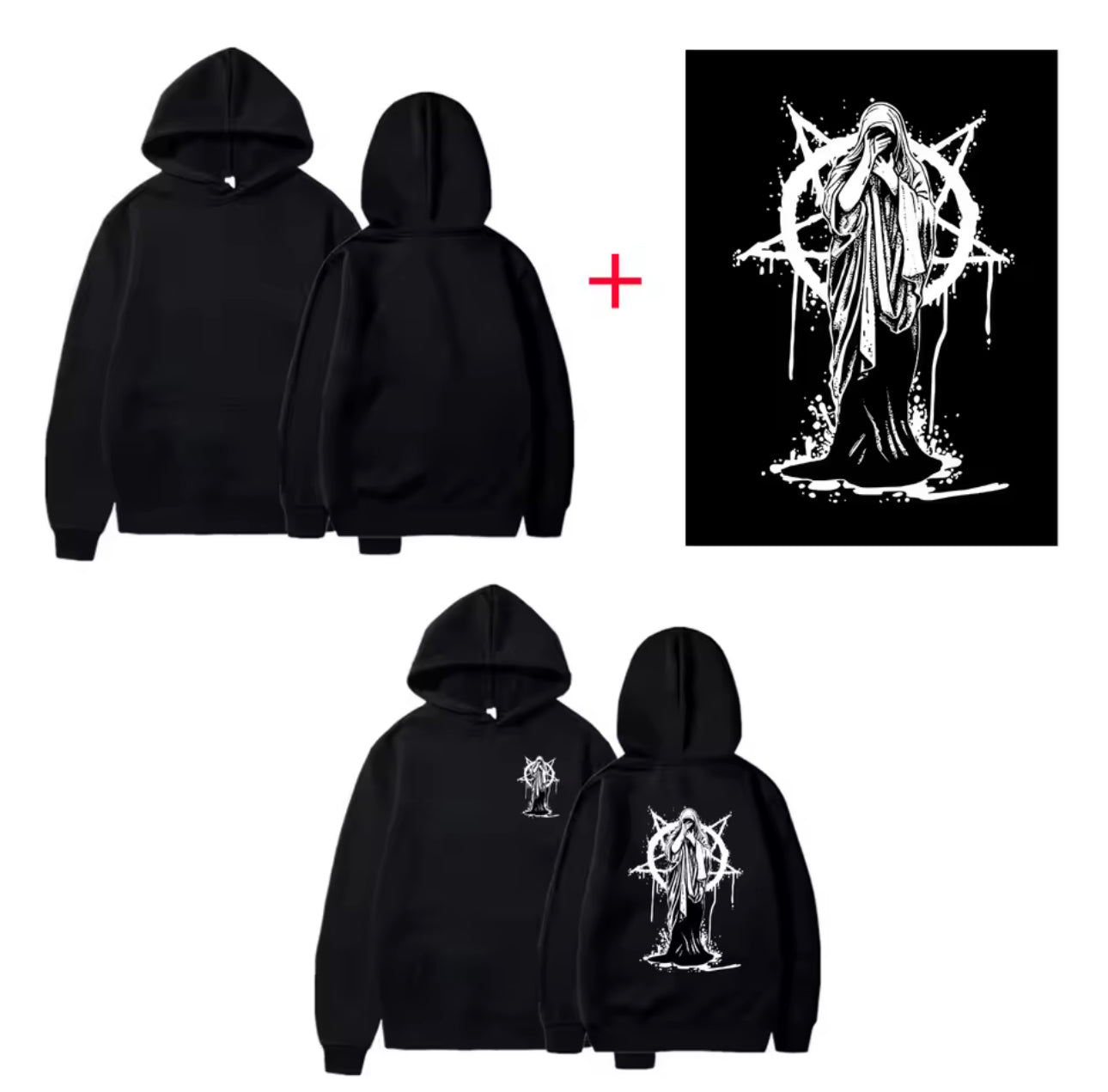 Custom Hoodie (Dm on snap after ordering)