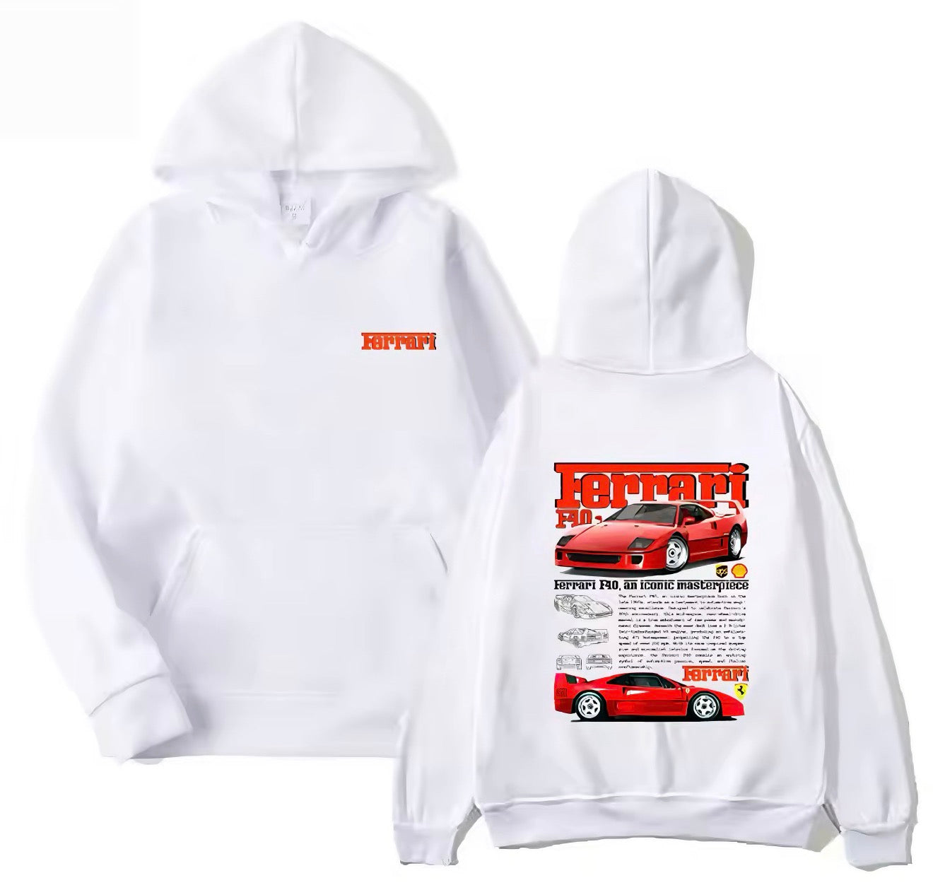 Ferrari F40 Hoodie