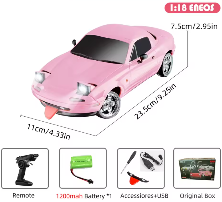 Drift RC Miata (1:18 Scale)