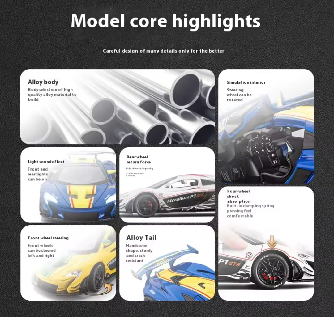 Mclaren P1 GTR (1:22 scale)