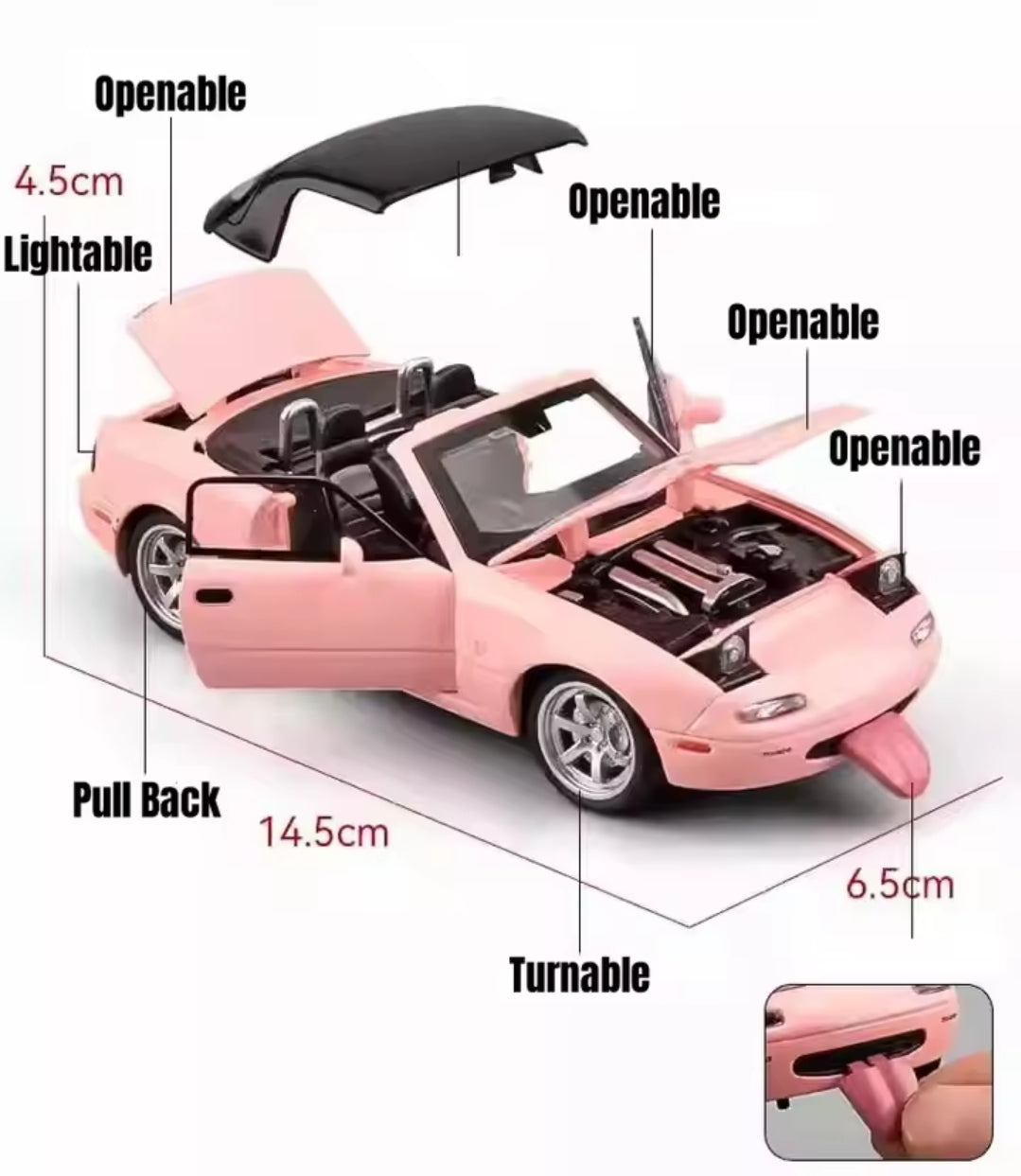 Mazda MX5 Miata (1:32 Scale)