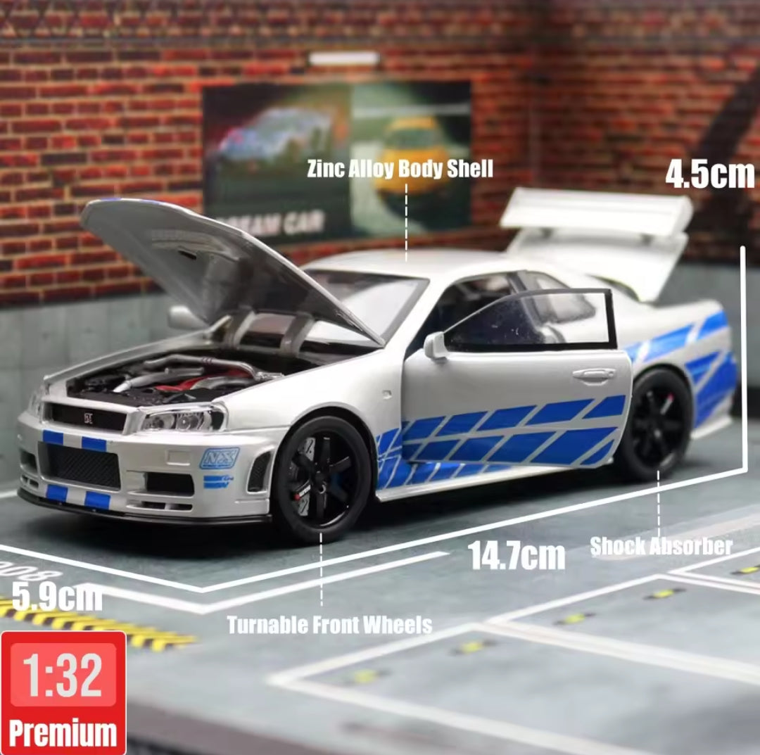 Nissan GTR R34 (1:32 Scale)