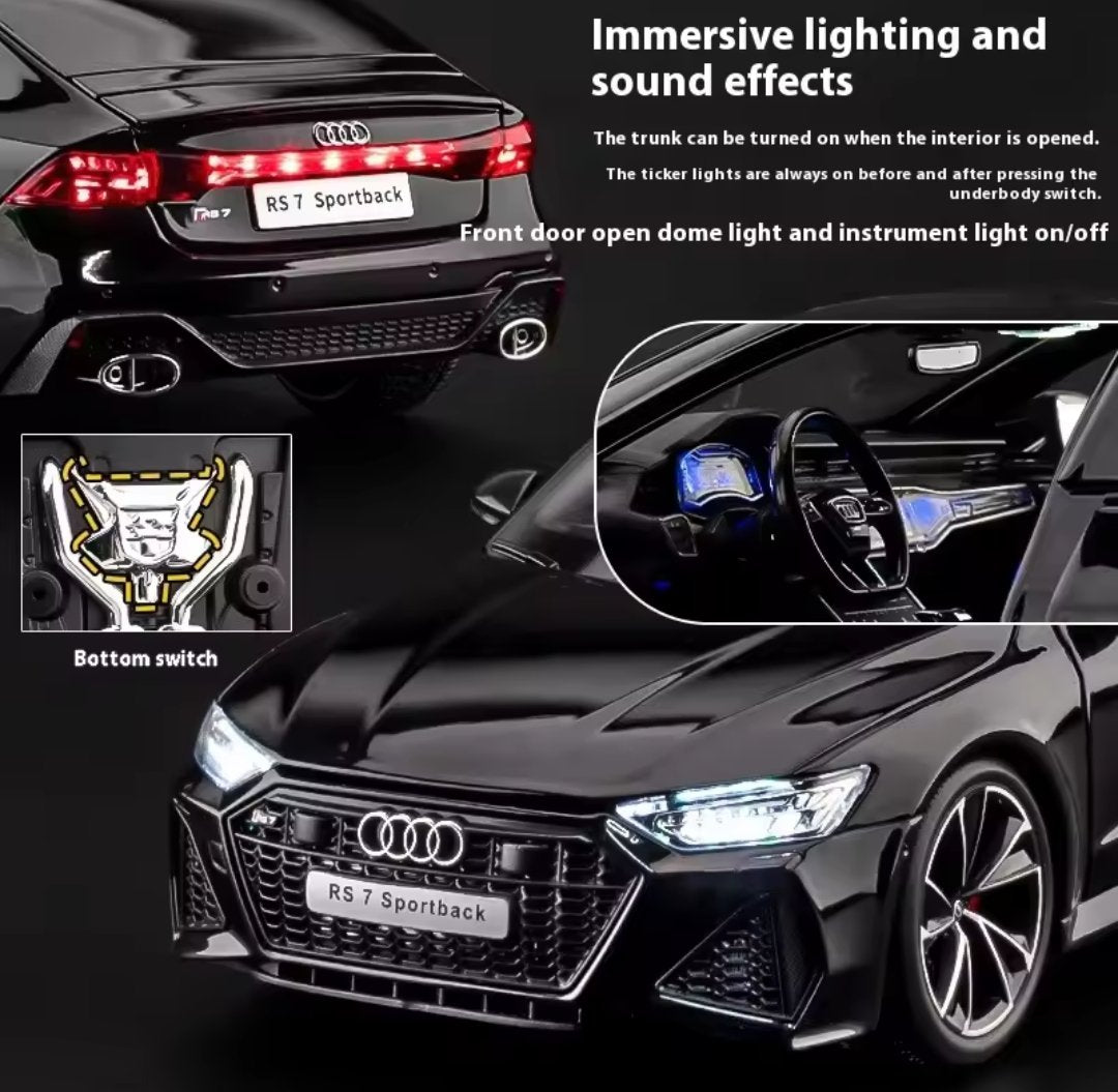 Audi RS7 With Key (1:18 Scale)