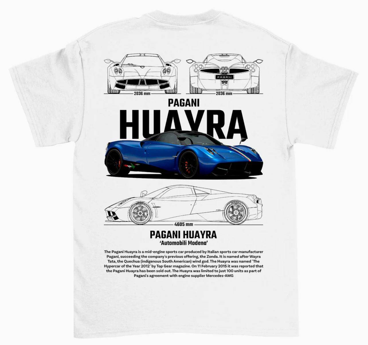 Pagani Huayra T-Shirt