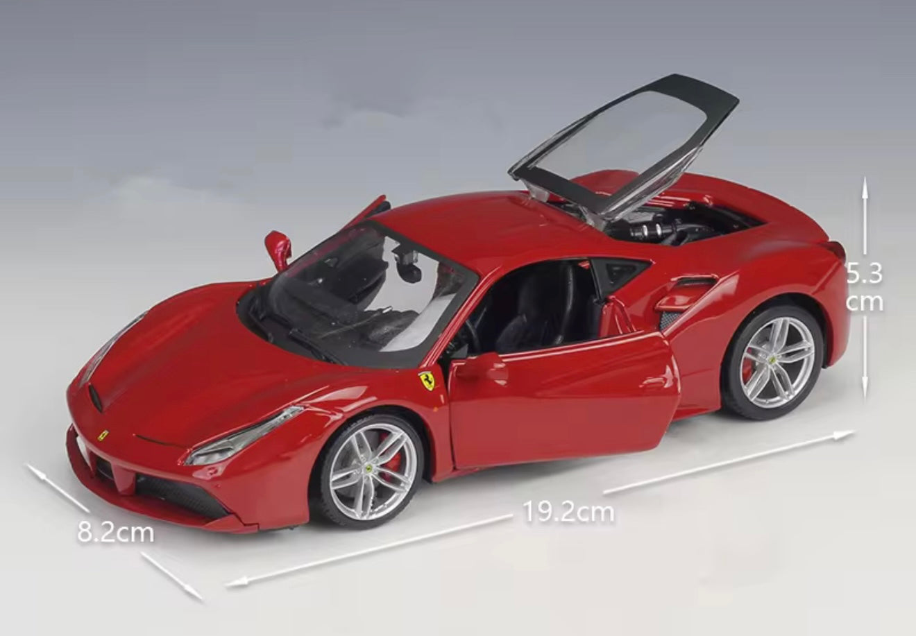 Ferrari 488 GTB (1:24 Scale)