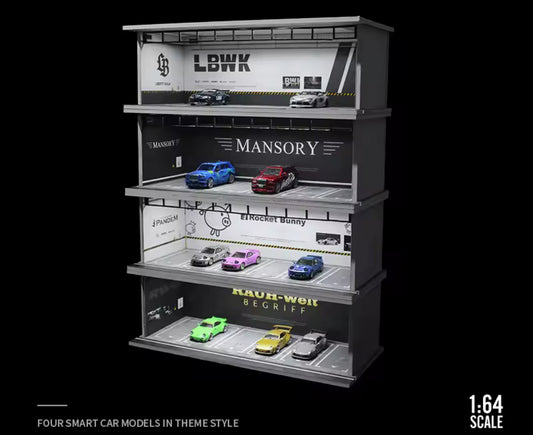 1:64 Hotwheels Sponsors Lighting Showroom