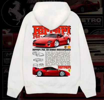 Ferrari F40 Hoodie