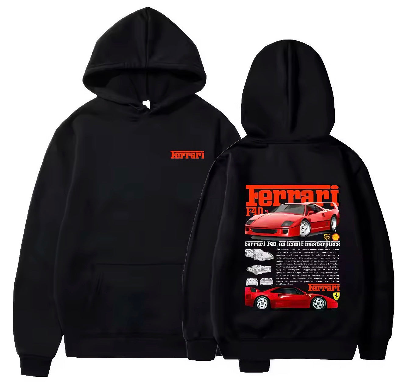 Ferrari F40 Hoodie