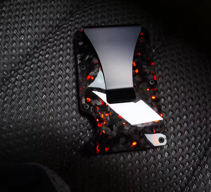 (Combo): Forged Carbon AirPods Case & Card Holder