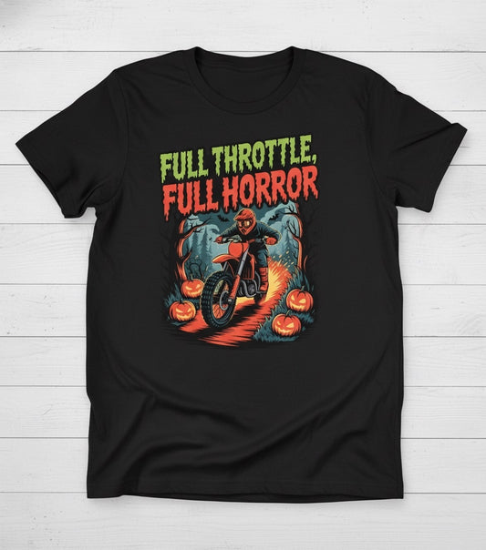 Dirt-bike Halloween T-Shirt