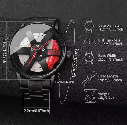 Car Rim Watch