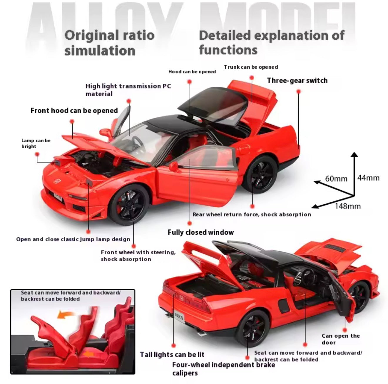 Honda NSX (1:32 Scale)