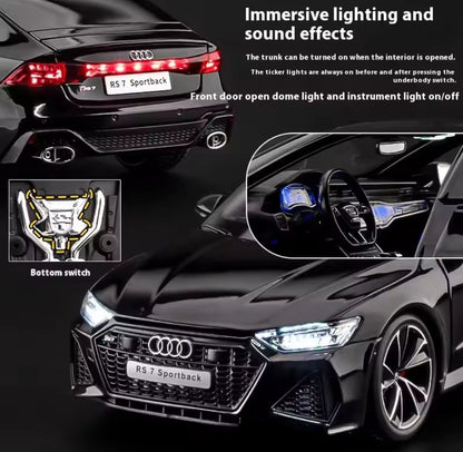 Audi RS7 With Key (1:18 Scale)
